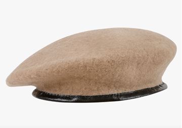 Picture of MILITARY BERET SAND BROWN